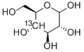 D-[4-13C]GLUCOSE Structure