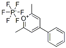 2,6-dimethyl-4-phenylpyrylium hexafluorophosphate Structure