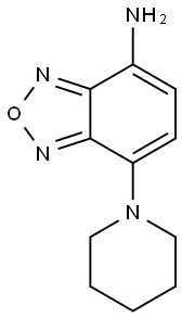 7-piperidin-1-yl-2,1,3-benzoxadiazol-4-amine(SALTDATA: FREE) Structure