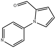1-(4-pyridinyl)-1H-pyrrole-2-carbaldehyde(SALTDATA: FREE) 구조식 이미지