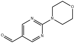 2-MORPHOLINOPYRIMIDINE-5-CARBALDEHYDE Structure