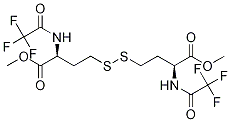 N,N'-Bis(trifluoroacetyl)-L-hoMocystine DiMethyl Ester Structure