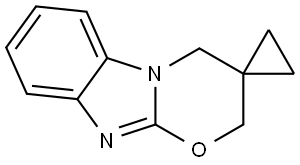 Spiro[cyclopropane-1,3(4H)-[2H][1,3]oxazino[3,2-a]benzimidazole] (9CI) Structure