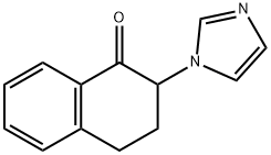 2-IMIDAZOL-1-YL-3,4-DIHYDRO-2H-NAPHTHALEN-1-ONE Structure