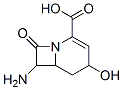 1-Azabicyclo[4.2.0]oct-2-ene-2-carboxylicacid,7-amino-4-hydroxy-8-oxo-, 구조식 이미지