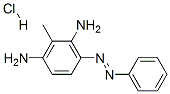 3-(phenylazo)toluene-2,6-diamine monohydrochloride 구조식 이미지