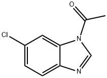 1H-Benzimidazole,1-acetyl-6-chloro-(9CI) Structure