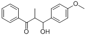 3-HYDROXY-3-(4-METHOXY-PHENYL)-2-METHYL-1-PHENYL-PROPAN-1-ONE Structure