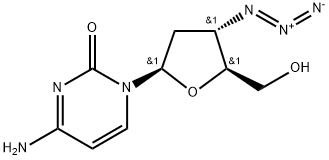 3'-AZIDO-2'-DEOXY-D-CYTIDINE 구조식 이미지