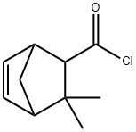 3,3-dimethylbicyclo[2.2.1]hept-5-ene-2-carbonyl chloride 구조식 이미지
