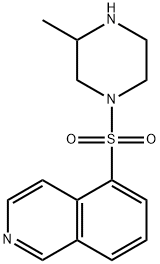 1-(5-ISOQUINOLINYLSULFONYL)-3-METHYL-PIPERAZINE 구조식 이미지