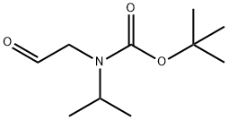 tert-butyl isopropyl(2-oxoethyl)carbaMate 구조식 이미지