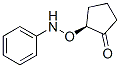 Cyclopentanone, 2-[(phenylamino)oxy]-, (2S)- (9CI) Structure