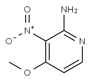 2-AMINO-4-METHOXY-3-NITROPYRIDINE Structure