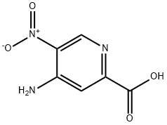 4-aMino-5-nitropicolinic acid Structure