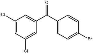 4-BROMO-3',5'-DICHLOROBENZOPHENONE Structure
