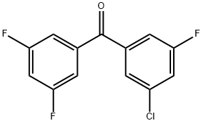 3-CHLORO-3',5,5'-TRIFLUOROBENZOPHENONE Structure