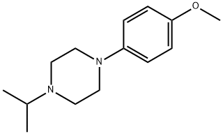 4-(4-Methoxyphenyl)-1-(1-Methylethyl)Piperazine  Structure