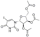 5-Iodo-2',3',5'-tri-O-acetyluridine 구조식 이미지