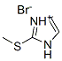 2-(methylthio)-1H-imidazolium bromide Structure