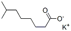 potassium isononanoate Structure