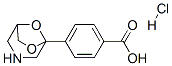 4-(7,8-dioxa-3-azabicyclo[3.2.1]oct-1-yl)benzoic acid hydrochloride 구조식 이미지