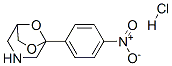 1-(4-nitrophenyl)-7,8-dioxa-3-azabicyclo[3.2.1]octane hydrochloride 구조식 이미지