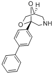 6,8-Dioxa-3-azabicyclo(3.2.1)octane, 5-(1,1'-biphenyl)-4-yl- 구조식 이미지