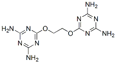 6,6'-[ethylenebis(oxy)]bis(1,3,5-triazine-2,4-diamine) 구조식 이미지