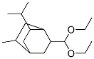 2-(diethoxymethyl)-5-methyl-7-(1-methylethyl)bicyclo[2.2.2]octane 구조식 이미지