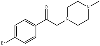 1-(4-Bromophenyl)-2-(4-methylpiperazin-1-yl)ethanone Structure
