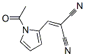 1H-Pyrrole,  1-acetyl-2-(2,2-dicyanoethenyl)-  (9CI) Structure