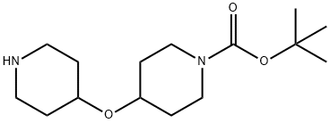 4-(피페리딘-4-일옥시)-피페리딘-1-카르복실산tert-부틸에스테르 구조식 이미지
