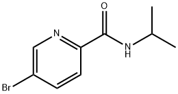 5-Бром-N-isopropylpicolinamide структурированное изображение