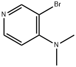 3-BROMO-4-(N,N-DIMETHYL)AMINOPYRIDINE 구조식 이미지