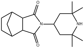 hexahydro-N-(2,2,6,6-tetramethyl-4-piperidyl)-3,6-methanophthalimide Structure