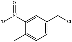4-Methyl-3-nitrobenzyl chloride Structure