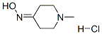 1-methyl-4-piperidone oxime monohydrochloride Structure