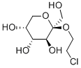 2-CHLOROETHYL B-D-FRUCTOPYRANOSIDE Structure