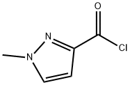 1-메틸-1H-피라졸-3-카르보닐염화물 구조식 이미지