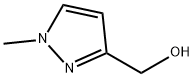 (1-Methyl-1H-pyrazol-3-yl)methanol 구조식 이미지