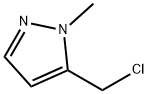 5-Chloromethyl-1-methylpyrazole Structure