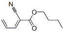 2-시아노-2,4-펜타디엔산부틸에스테르 구조식 이미지