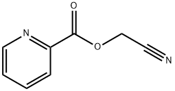 2-피리딘카르복실산,시아노메틸에스테르(9CI) 구조식 이미지