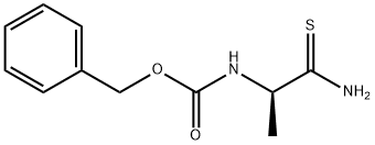 CarbaMic acid, [(1R)-2-aMino-1-Methyl-2-thioxoethyl]-, phenylMethyl ester (9CI) Structure