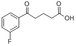 5-(3-FLUOROPHENYL)-5-OXOVALERIC ACID Structure