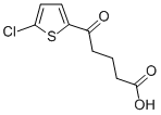 5-(5-CHLORO-2-THIENYL)-5-OXOVALERIC ACID Structure