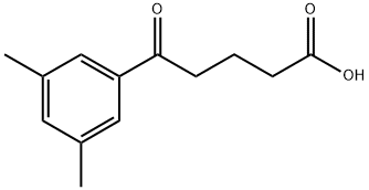 5-(3,5-DIMETHYLPHENYL)-5-OXOVALERIC ACID Structure