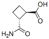 시클로부탄카르복실산,2-(아미노카르보닐)-,트랜스-(9CI) 구조식 이미지