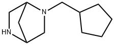 (1S,4S)-(+)-2-CYCLOPENTYLMETHYL-2,5-DIAZA-BICYCLO[2.2.1]HEPTANE DIHYDROCHLORIDE 구조식 이미지